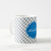 Paloma Houndstooth Monogram Mok (Voorkant links)