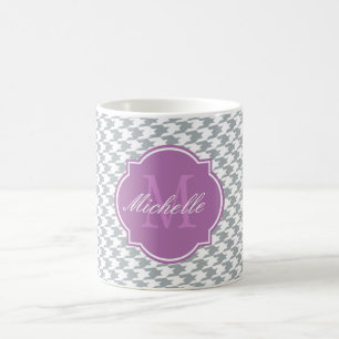 Paloma Houndstooth Monogram Mok