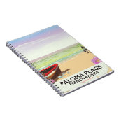 Paloma Plage, Franse Rivièra-reisposter Notitieboek (Rechterzijde)