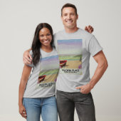 Paloma Plage, reisposter Franse Riviera T-shirt (Unisex)