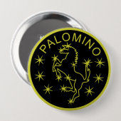 Palomino Badge Ronde Button 4,0 Cm (Voorkant /achterkant)