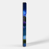 Palomino Belgian Horse onder een Paarse sterrenhem Case-Mate iPhone Case (Achterkant / Rechts)