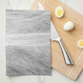 Palomino Black en White Theedoek (Quarter Fold)