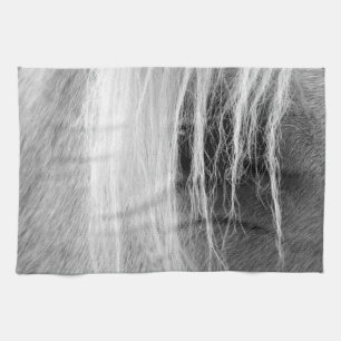 Palomino Black en White Theedoek