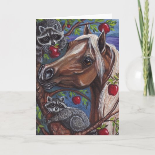 PALOMINO de Kaart van de Nota van de Wasbeer van (Voorkant)