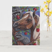 PALOMINO de Kaart van de Nota van de Wasbeer van (Gele Bloem)