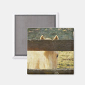 Palomino door hek magneet (Voorkant / Achterkant)