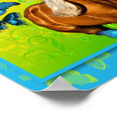 Palomino en Butterflies Poster (Hoek)
