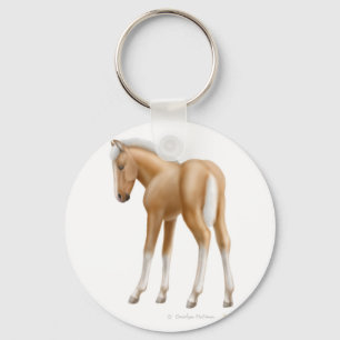 Palomino Foal Sleutelhanger