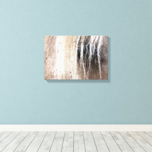 Palomino Grunge Canvas Afdruk (Insitu (Houten vloer))