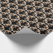 Palomino Gypsy Cob. Vanner Horse Wrapping Paper Cadeaupapier (Hoek)