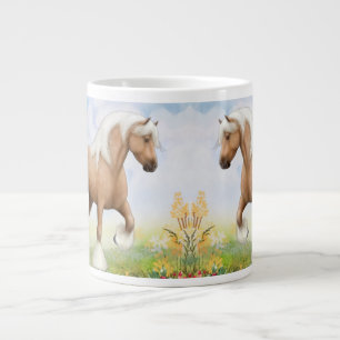 Palomino Gypsy Draft Horse Grote Koffiekop