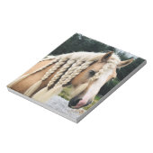 Palomino Gypsy Vanner Notitieblok (Linkerzijde)