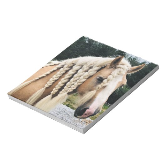 Palomino Gypsy Vanner Notitieblok (Linkerzijde)