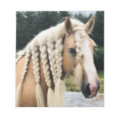 Palomino Gypsy Vanner Notitieblok (Voorkant)