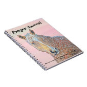 Palomino Horse Art Bijbel Verse Gebedsboek Notitieboek (Rechterzijde)