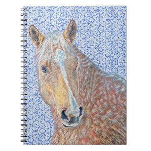 Palomino Horse  Blue Journal Notitieboek