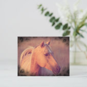 Palomino Horse Briefkaart (Staand voorkant)