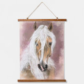 Palomino Horse Hanging Tapestry Hangend Wandkleed (Voorkant)