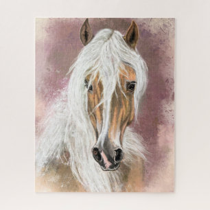 Palomino Horse Jigzaag Puzzle - Schilderen Legpuzzel