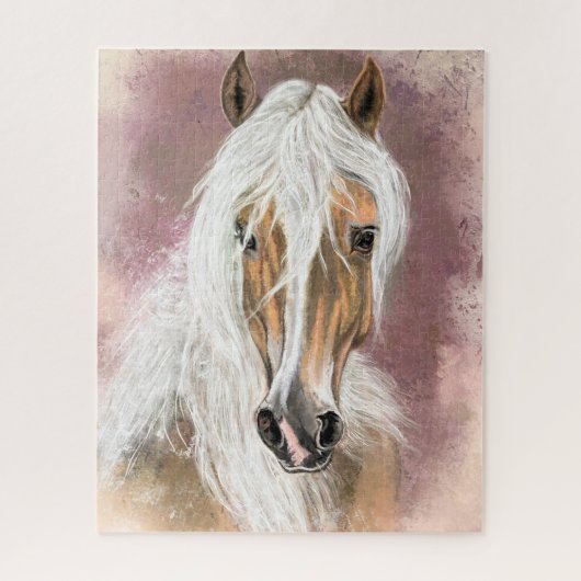 Palomino Horse Jigzaag Puzzle - Schilderen Legpuzzel (Verticaal)