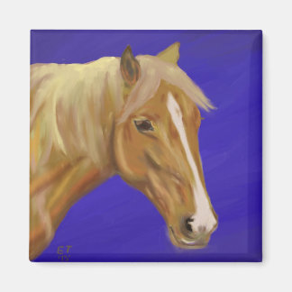 Palomino Horse Magneet