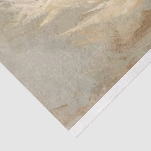 Palomino Horse Portrait Decoupage Tissuepapier (Detail)