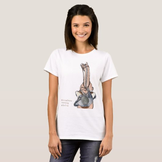 Palomino Horse Show Winning shirt (Voorkant volledig)