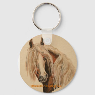 Palomino Horse Sleutelhanger
