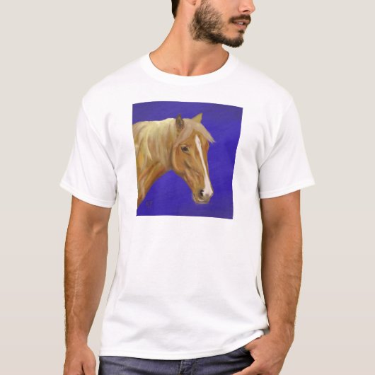 Palomino Horse T-shirt (Voorkant)
