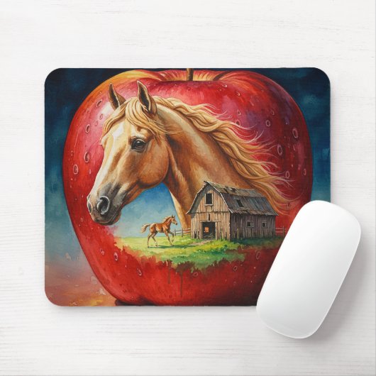 Palomino in an Apple Muismat (Met muis)