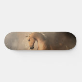 Palomino in de nevels persoonlijk skateboard (Horizontaal)