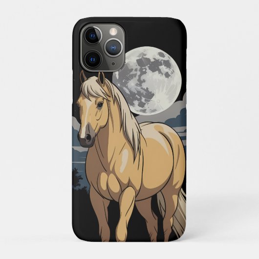 Palomino in het maanlicht Case-Mate iPhone case (Achterkant)