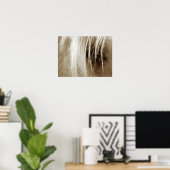 Palomino in Sepia Poster (Thuiskantoor)