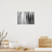 Palomino in zwart-wit poster (Keuken)