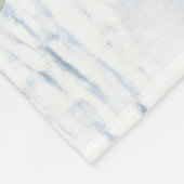 Palomino kwartspaarden bij sneeuw fleece deken (Hoek)