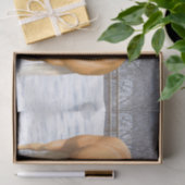 Palomino kwartspaarden in wintersneeuw tissuepapier (Geschenk)