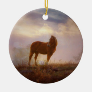 Palomino Mustang Ornament