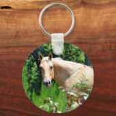 Palomino paard sleutelhanger (Voorkant)