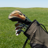 Palomino Paardenportret Golfheadcover (Insitu)
