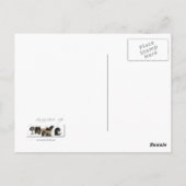 Palomino Paint Majestic van BiHrLe Briefkaart (Achterkant)