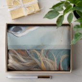 Palomino Paint Mustang Portret Tissuepapier (Geschenk)