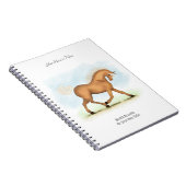 Palomino Personalized Horse/Pony Owner's Journal Notitieboek (Rechterzijde)