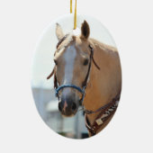 Palomino Pic Keramisch Ornament (Achterkant)