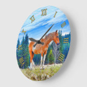 Palomino Pinto in veld- en bosscène Grote Klok (Hoek)