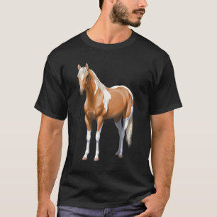 Palomino Pinto Quarter Horse Paint Stallion T-shirt