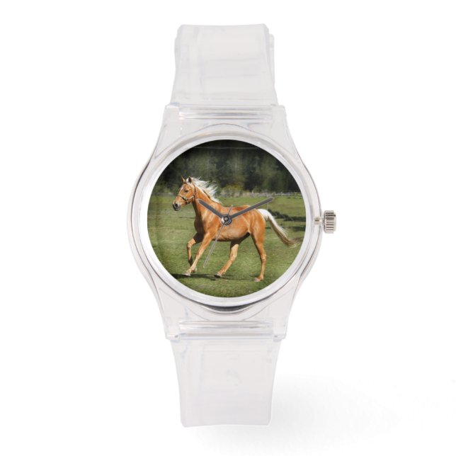 Palomino Power Roze horloge (Voorkant)