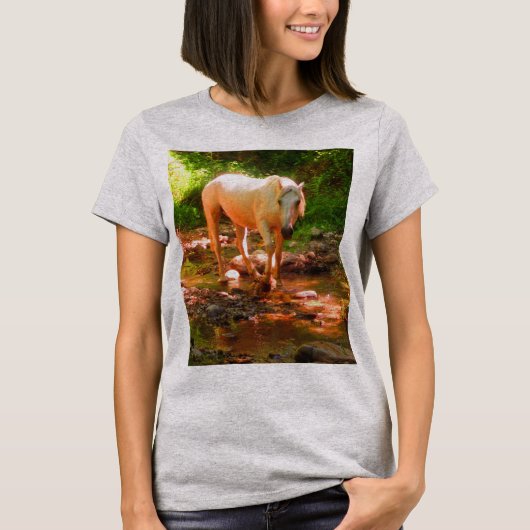 Palomino Quarter Horse T-shirt (Voorkant)
