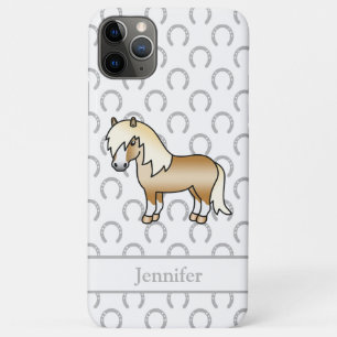Palomino Shetlandpony Mooie Cartoon Illustratie Case-Mate iPhone Case
