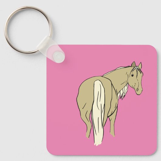 Palomino-Sleutelhanger Sleutelhanger (Voorkant)